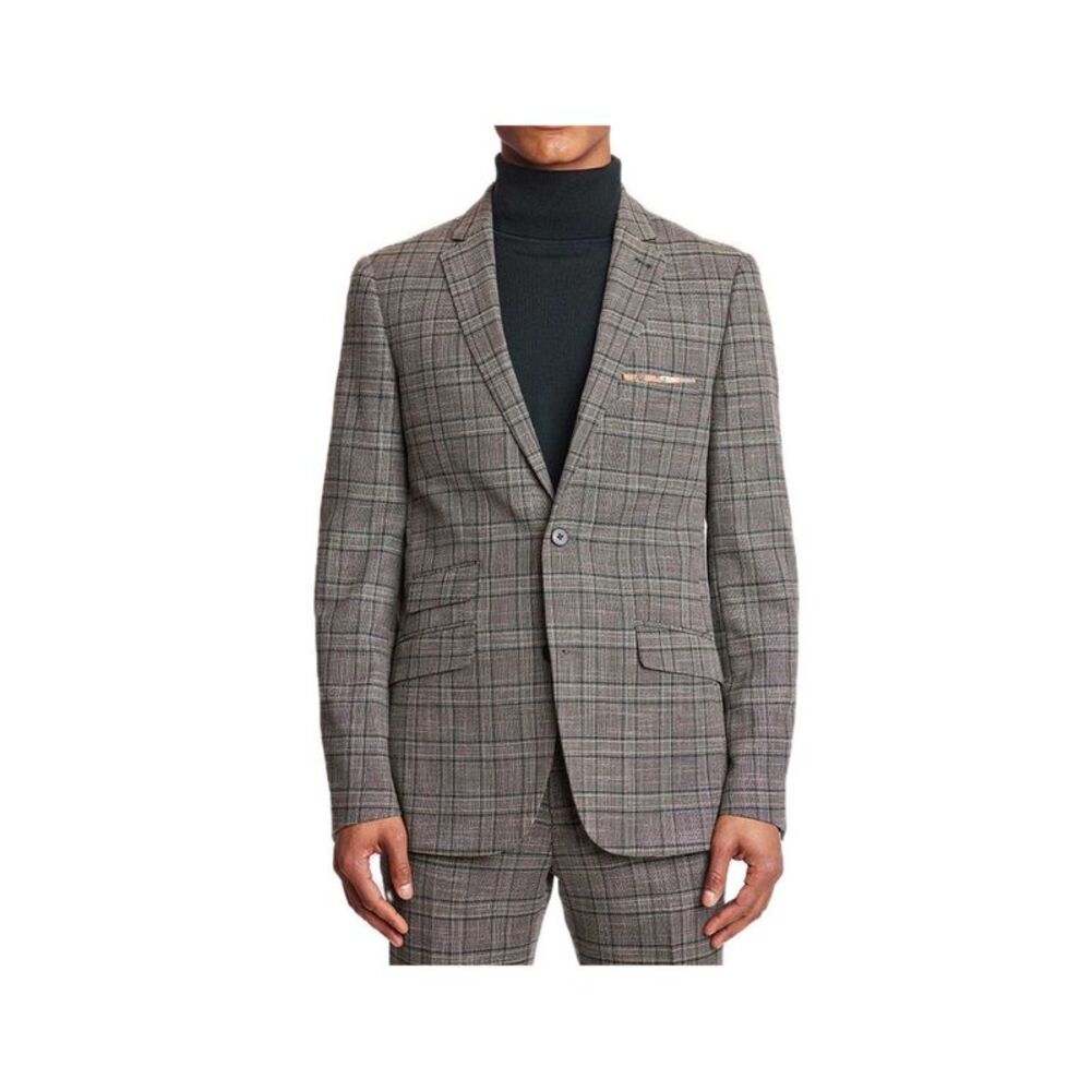 Paisley & Gray Mens Slim-Fit Stretch Two Button Blazer Jacket, NWT